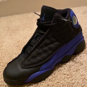 Jordan retro 13 black hyper royal (blue/black)